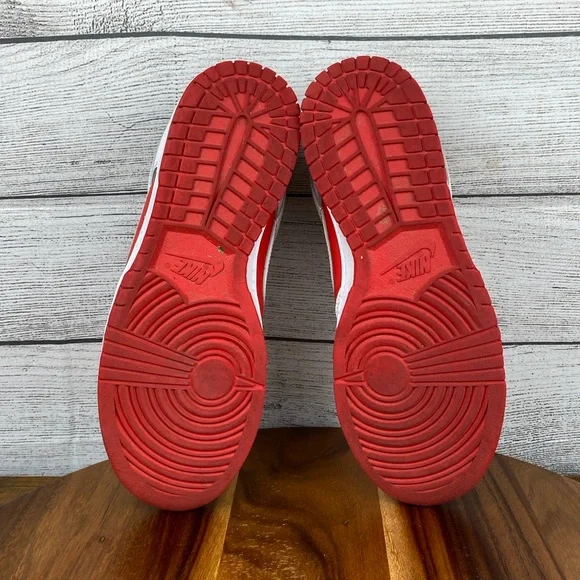 Nike Dunk Low Championship Red White Sneaker DD1391-600 Men’s Shoe Size 8